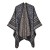  Autumn and Winter woman shawl imitate sheep velvet fashion geometry square slit warm wind