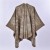 lady shawl occidental style fashion thick imitate sheep velvet slit style