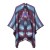 thick ethnic style woman shawl Autumn and Winter retro customs warm slit Coat