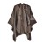 Autumn and Winter warm shawl occidental style lady thick imitate sheep velvet slit wind cardigan