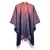 Autumn and Winter warm shawl occidental style lady thick imitate sheep velvet slit wind cardigan