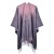 Autumn and Winter warm shawl occidental style lady thick imitate sheep velvet slit wind cardigan
