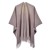 Autumn and Winter knitting slit shawl brief gradual change wind warm