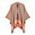 Autumn and Winter knitting slit shawl brief gradual change wind warm