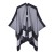 Autumn and Winter knitting slit shawl brief gradual change wind warm