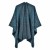 Double surface scarf shawl occidental style fashion Stripe lady warm cardigan