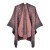 occidental style fashion Autumn and Winter shawl imitate sheep velvet slit