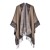 occidental style fashion Autumn and Winter shawl imitate sheep velvet slit