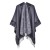 occidental style fashion Autumn and Winter shawl imitate sheep velvet slit