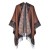 occidental style fashion Autumn and Winter shawl imitate sheep velvet slit