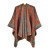 Autumn and Winter shawl scarf Jacquard tassel knitting wind retro Nation