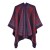 Autumn and Winter shawl scarf Jacquard tassel knitting wind retro Nation