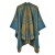Autumn and Winter shawl scarf Jacquard tassel knitting wind retro Nation