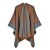 Autumn and Winter shawl scarf Jacquard tassel knitting wind retro Nation