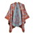  shawl four lady imitate sheep velvet slit knitting Coat
