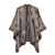  shawl four lady imitate sheep velvet slit knitting Coat