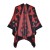  shawl four lady imitate sheep velvet slit knitting Coat