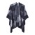 woman Autumn and Winter warm shawl occidental style classic houndstooth knitting scarf sh