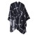 lady sheep velvet slit shawl warm Bohemia tassel shawl