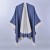 lady Autumn and Winter warm brief Double surface pure color slit imitate sheep velvet shawl