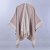 lady Autumn and Winter warm brief Double surface pure color slit imitate sheep velvet shawl