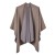 lady Autumn and Winter warm brief Double surface pure color slit imitate sheep velvet shawl