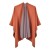 lady Autumn and Winter warm brief Double surface pure color slit imitate sheep velvet shawl