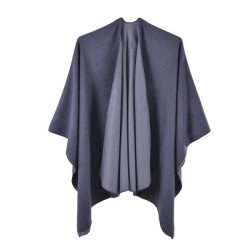 lady spring scarf shawl fashion all-Purpose pure color four imitate sheep velv..