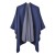 occidental style lady spring autumn warm fashion shawl Double surface imitate sheep velvet slit 