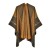 occidental style lady spring autumn warm fashion shawl Double surface imitate sheep velvet slit 