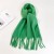 lady tassel grid shawl Nation wind Autumn and Winter new big travel thick scarf