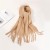 lady tassel grid shawl Nation wind Autumn and Winter new big travel thick scarf