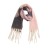 Autumn and Winter scarf woman Korea samll houndstooth Collar samll long knitting samll s