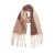 Autumn and Winter scarf woman Korea samll houndstooth Collar samll long knitting samll s