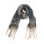 grid scarf autumn Winter thick tassel Collar rainbow scarf shawl