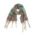 grid scarf autumn Winter thick tassel Collar rainbow scarf shawl