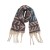 grid scarf autumn Winter thick tassel Collar rainbow scarf shawl