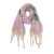 grid scarf autumn Winter thick tassel Collar rainbow scarf shawl
