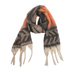  style shawl occidental style autumn Winter thick circle circle tassel leaves ..