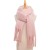  style shawl occidental style autumn Winter thick circle circle tassel leaves scarf