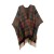 occidental style autumn Winter woman shawl long tassel color thick pure color scarf