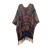 occidental style autumn Winter woman shawl long tassel color thick pure color scarf