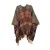 occidental style autumn Winter woman shawl long tassel color thick pure color scarf
