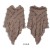 belt sleeves sleeves shawl occidental style spring autumn Winter travel ethnic style tassel slit shawl