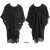 cloak occidental style autumn Winter shawl woman pure color hooded sweater knitting hedging shawl