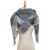  style shawl occidental style spring autumn Winter large size sweaters buttons hooded shawl