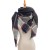  style shawl occidental style spring autumn Winter large size sweaters buttons hooded shawl