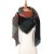 (80-100cm)(  gray) style shawl occidental style spring autumn Winter large size sweaters buttons hooded shawl