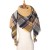  style shawl occidental style spring autumn Winter large size sweaters buttons hooded shawl