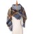  style shawl occidental style spring autumn Winter large size sweaters buttons hooded shawl